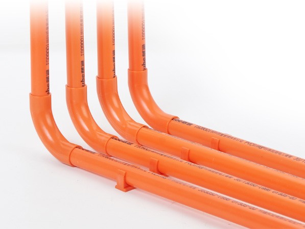 PVC線管上牆彎（90度大彎通）