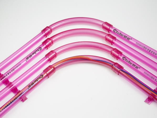 透（tòu）明90度大彎頭