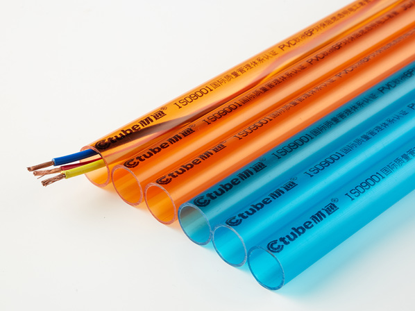 PVC透（tòu）明（míng）紅藍線管