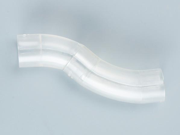 PVC透明過橋（qiáo）彎