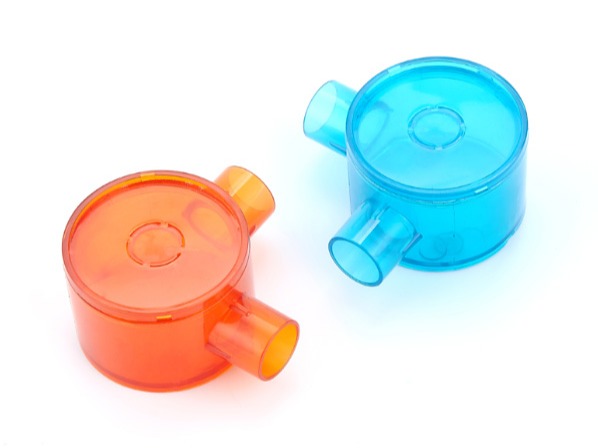 PVC紅藍透明圓通（tōng）接線底盒