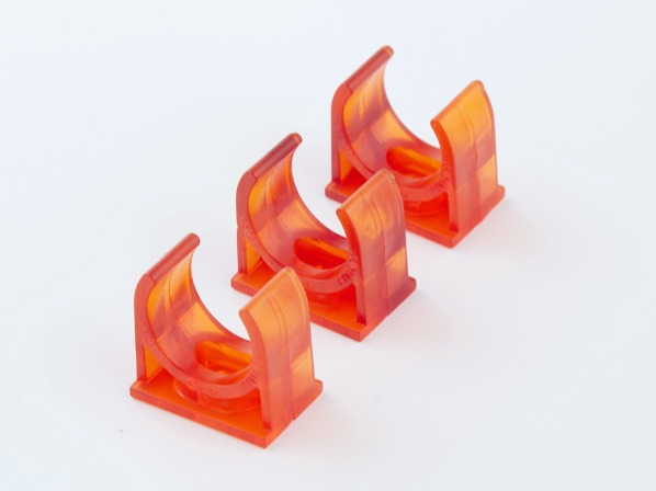 PVC紅藍透明線管管（guǎn）夾