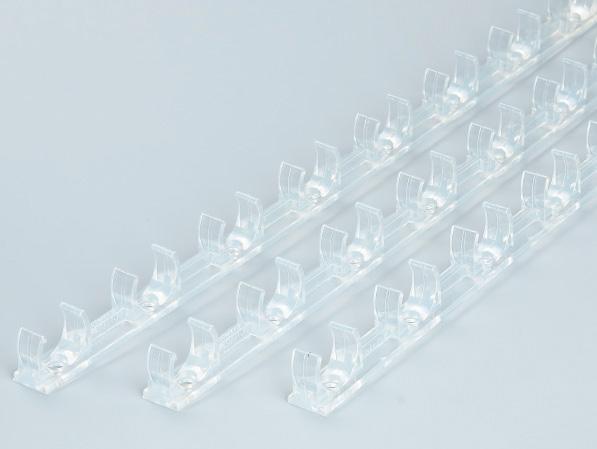 PVC透明地麵連排管夾（jiá）